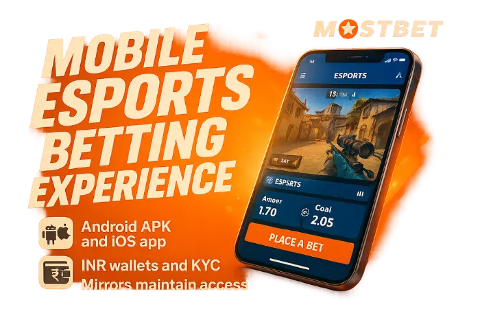 Mobile Esports Betting Experience
